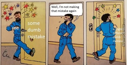 Well, I'm Not Making
That Mistake Again
Some
Umb
Ista Ke
