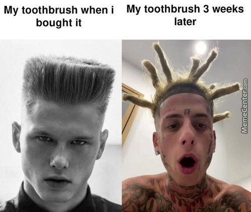 My Toothbrush When I My Toothbrush 3 Weeks
Later
Bought It

