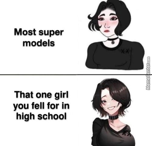 Most Super
Models
That One Girl
You Fell For In
High School
