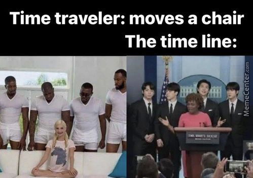 Time Traveler: Moves A Chair
The Time Line:
