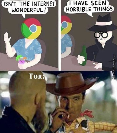 ISN'T THE INTERNET
WONDERFUL/
T0R.
I HAVE SEE
HORRIBLE THINGS
