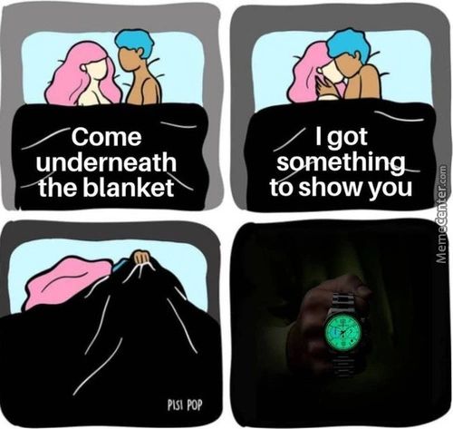Come
Underneath
—fhe Blanket
I Got
Spmething—
To Show You
