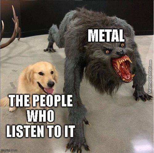 METAL
WHO
LISTEN TO IT
