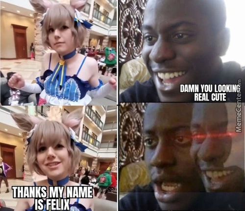 DAMN You LOOKINt
REAL CUTE
THANKSMY
