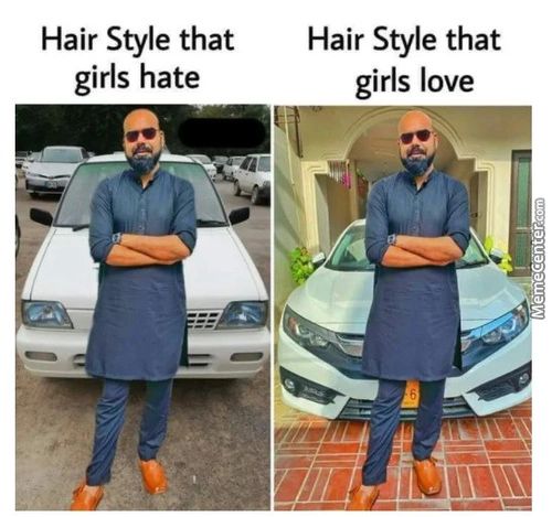 Hair Style That
Girls Hate
Hair Style That
Girls Love
