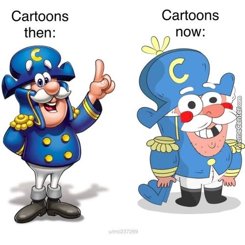 Cartoons
Then:
Cartoons
Now:
