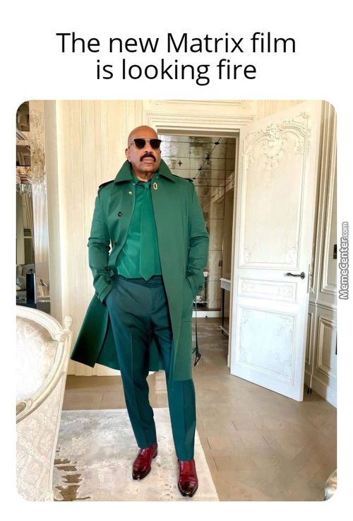 The New Matrix Film
Is Looking Fire
