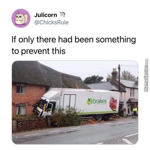 Julicorn
@ChicksRuIe
If Only There Had Been Something
To Prevent This
