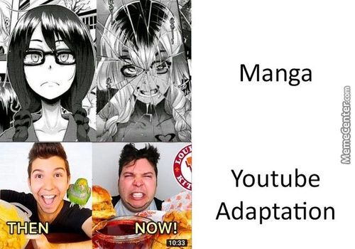 Manga
Youtube
Adaptation
THEN
NOW!•'
