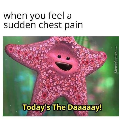 When You Feel A
Sudden Chest Pain
09 'O Oc
O Ooc
Today!sffhe Daaaaay!
