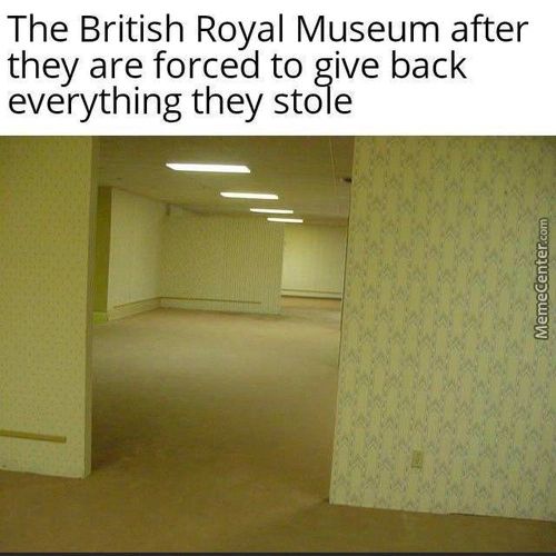 The British Royal Museum After
They Are Forced To Give Back
Everything They Stole
