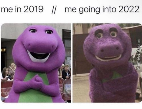 Me In 2019 // Me Going Into 2022
