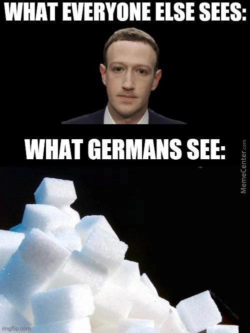 WHAT EVERYONE ELSE SEES:
WHAT GERMANS SEE:
Imgflipcom
