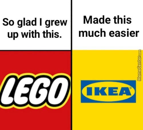 Made This
So Glad I Grew
Up With This. Much Easier
1 KEA
