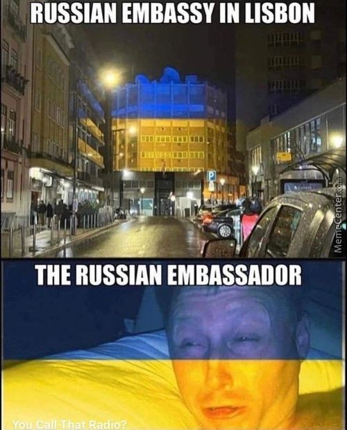 RUSSIAN EMBASSY IN LISBON
THE RUSSIAN EMBASSADOR
