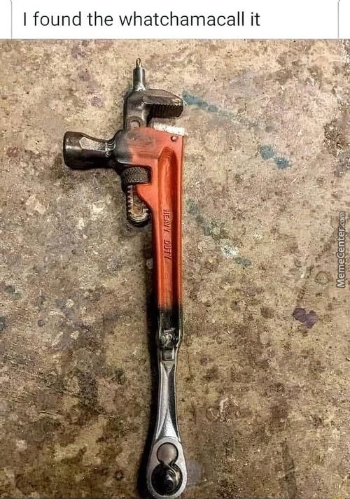 I Found The Whatchamacall It
