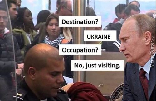 Destination?
UKRAINE
Occupation?
No, Just Visiting.
