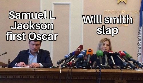 Samuel C
Jackson
Flirst Oscar
Will Smith
Slap
