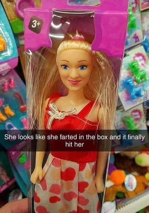 She Looks Like She Farted In The Box And It Finally
Hit Her

