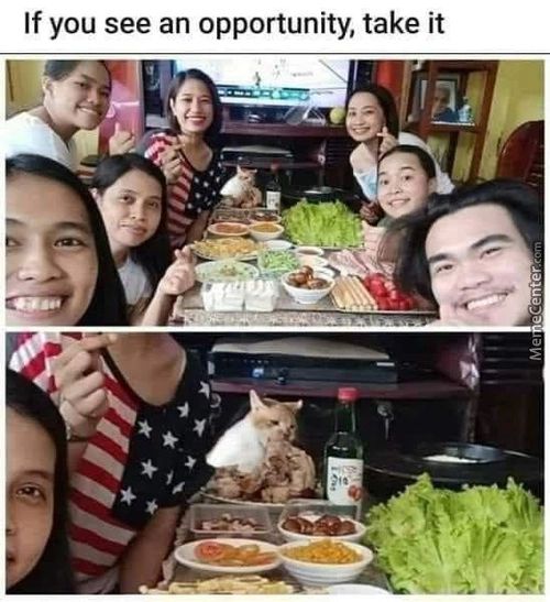 If You See An Opportunity, Take It
