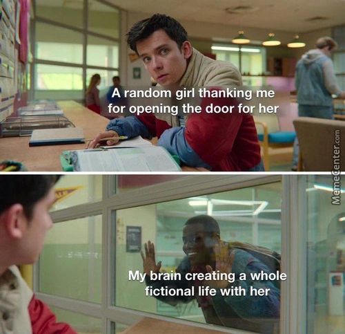 A Random Girl Than Ing Me
For Opening The Door For Her
Creating A Wholé
Life With Her
