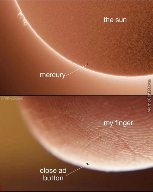 Mercury
Close Ad
Button
The Sun
—ny Finger
