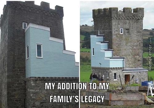 MY ADDITION TO,MY
FAMILY'S LEGACY
