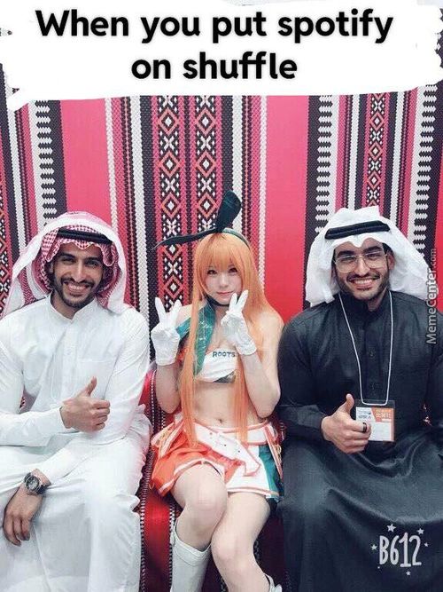 When You Put Spotify
On Shuffle
•Bili
