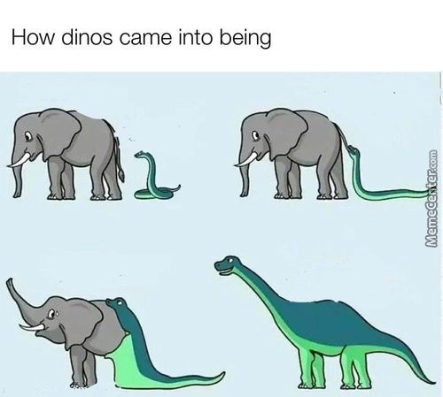 How Dinos Came Into Being
