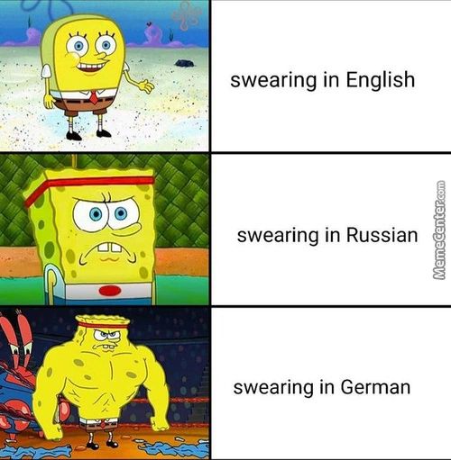 Swearing In English
Swearing In Russian
Swearing In German
