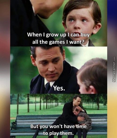 When I Grow Up I Can-buy
All The Garhes I Wa T?
Yes.
But You-won't Have
—to Pla
