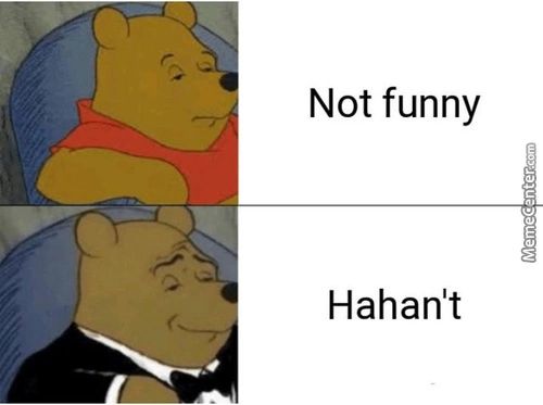 Not Funny
Hahanlt
