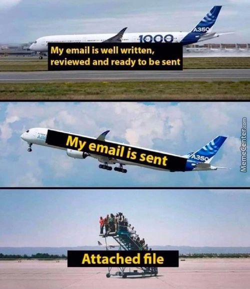 My Email Is Well Written,
Reviewed And Ready To Be Sent
Email Is Sent
Attached File
