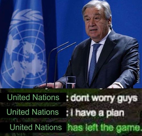 United Nations
United Nations
United Nations Has The Garne.
