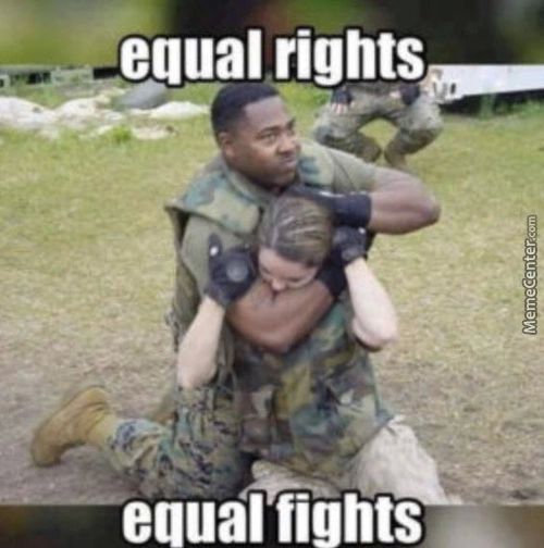 Equal Rights
Equal Fights
