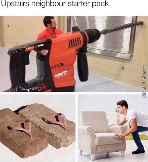 Upstairs Neighbour Starter Pack
