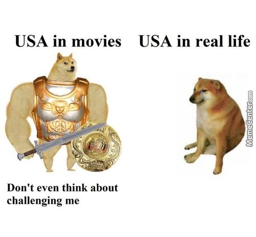 USA In Movies
Don't Even Think About
Challenging Me
USA In Real Life
