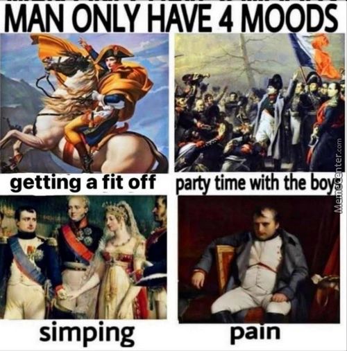 MAN ONLYHAVEUMO DS
Getting A Fit Off
Simping
Time With The
Pain
