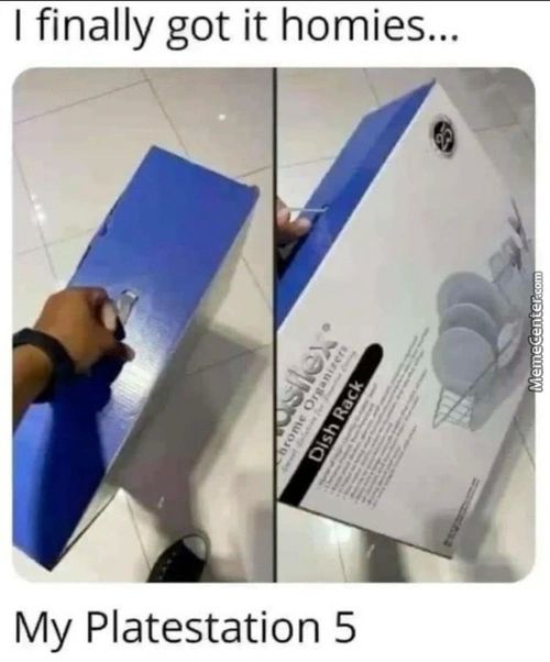 I Finally Got It Homies...
My Platestation 5
