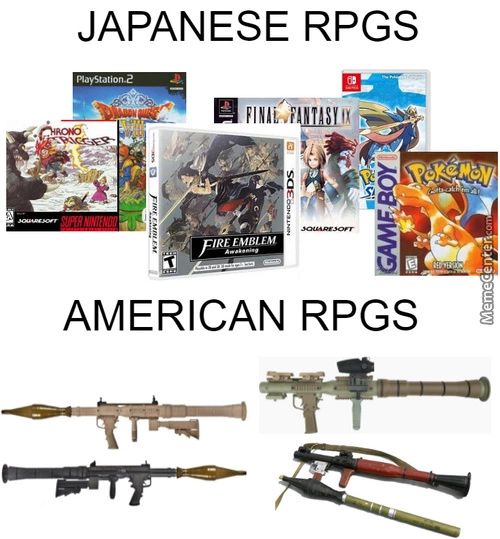 JAPANESE RPGS
[MBIEM
AMERICAN RPGS
