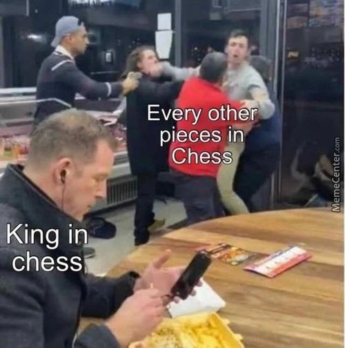 Every Other
Pi Ces In
Hes
King In
Chess

