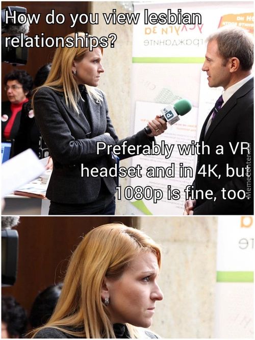 How Do You View Lesbian
RelationSfiips?
Preferably With A VR
Headset And In 4K, But
1 08@p Is Fine, Tooi
