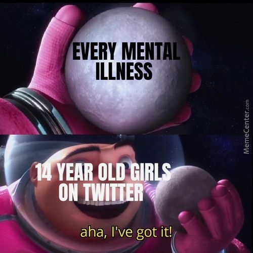 EVERY MENTAL
ILLNESS
OLD IR
Aha, I've Got It!
