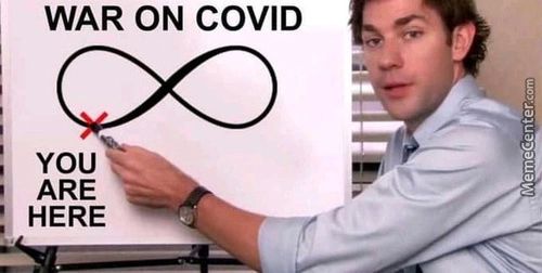 WAR ON COVID
YOU
ARE
HERE
