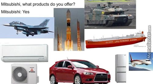 Mitsubishi, What Products Do You Offer?
Mitsubishi: Yes

